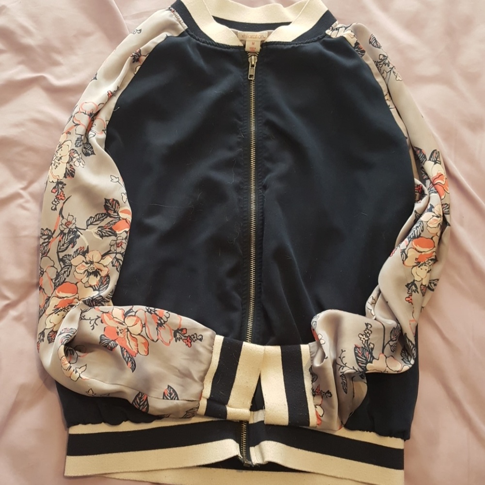 Floral Bomber Jacker